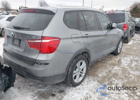 2015 BMW X3 xDrive35I из США, поврежденный, VIN 5UXWX7C52F0K32368